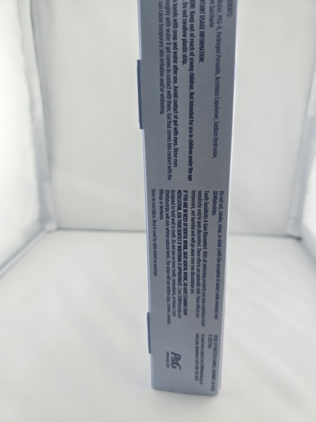 Crest 3D Whitestrips Professional Effects + Supreme Bright Whitening EXP 03/28