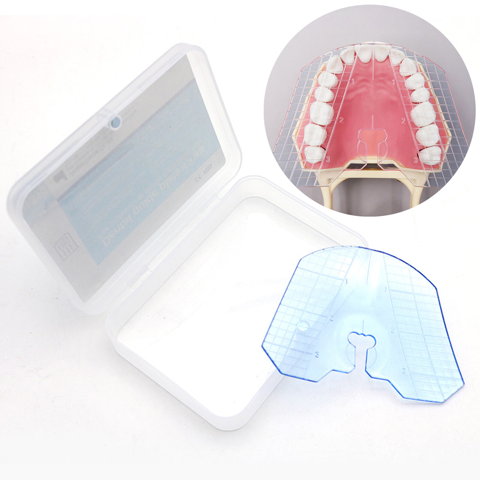 Dental Guide Template Plate For Complete Denture False Teeth Arrangement