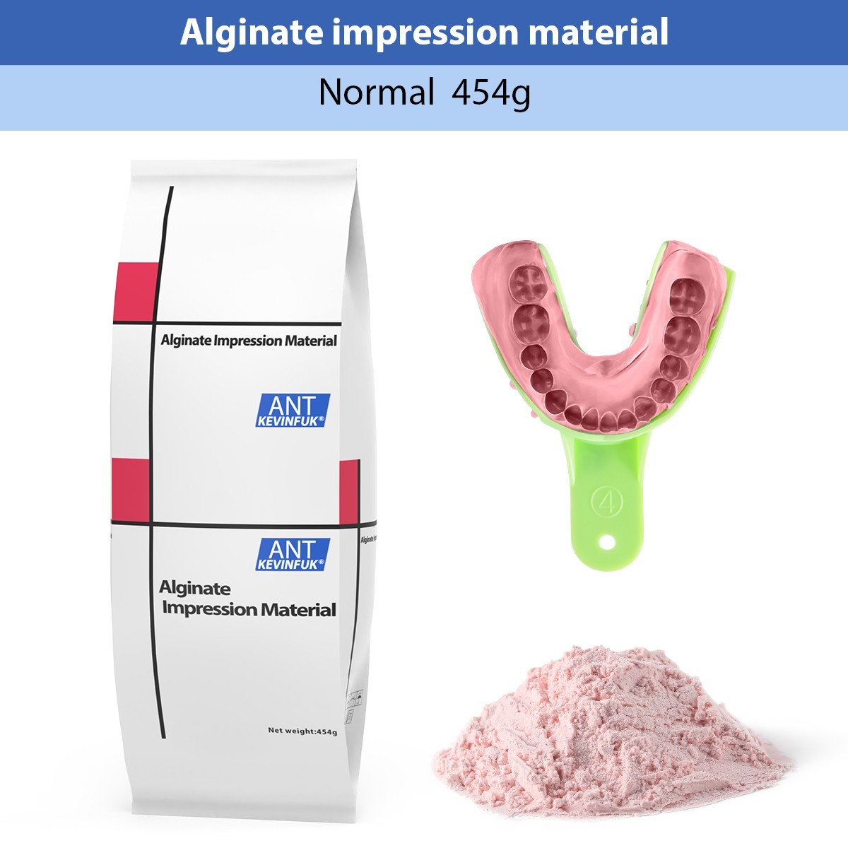 Dental Impression Material Alginate/Putty Light/Heavy Body Normal/Fast Set USA