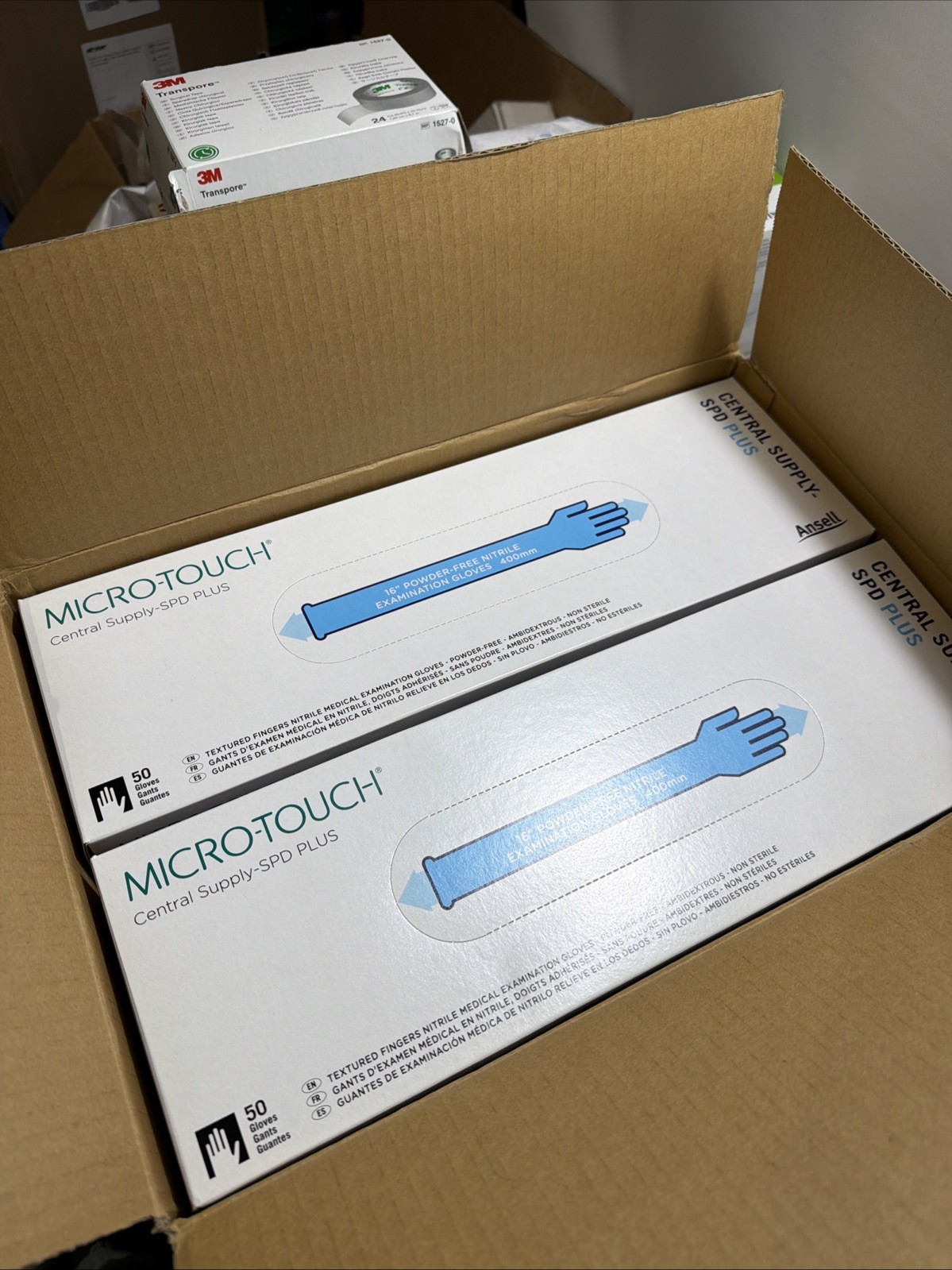 Ansell Micro-Touch Central Supply SPD Plus ULNCS-1 Small 500 Nitrile Gloves