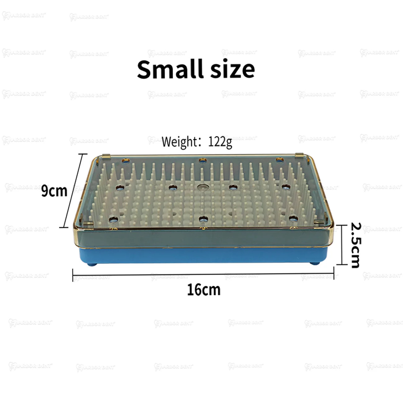 Silicone Sterilization Tray Case Disinfection Box Small Size for Instruments USA