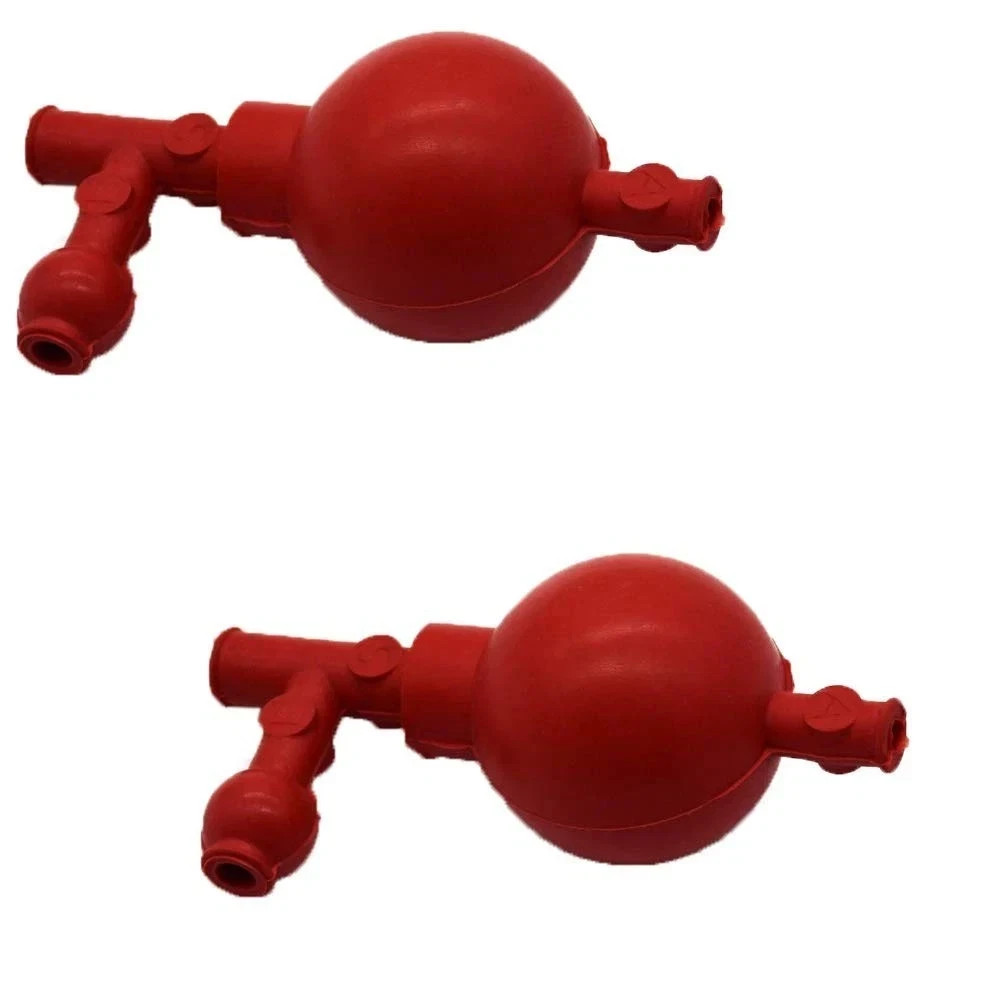 2 Pcs Rubber Pipette Filler, 3 Valves Lab Pipette Filler Bulb, Three Valve Sa…