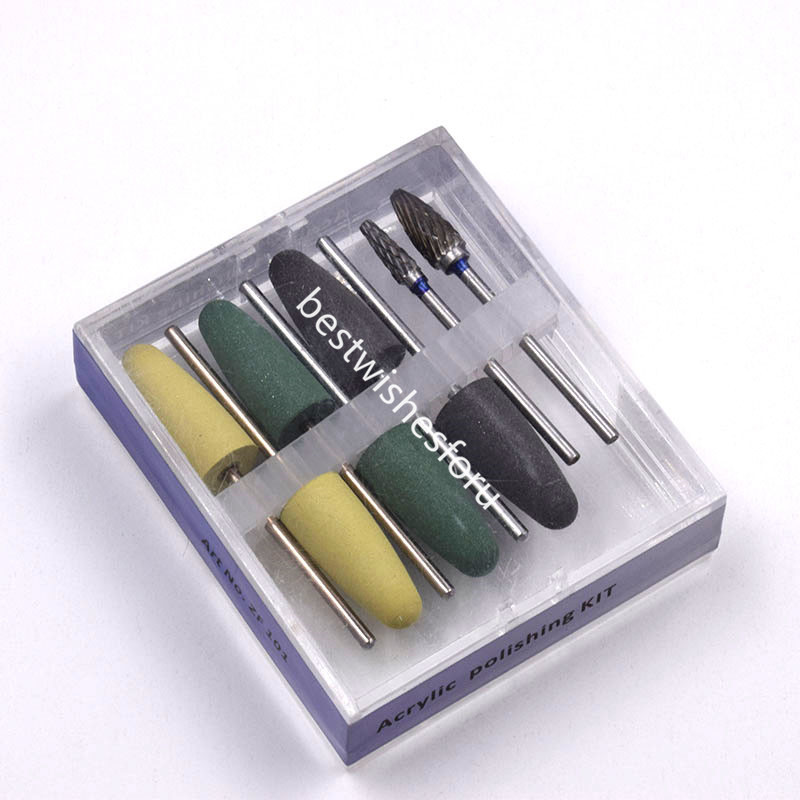 1 Boxes HP Dental Resin Base Acrylic Tungsten Carbide Steel Burs Drill Polisher