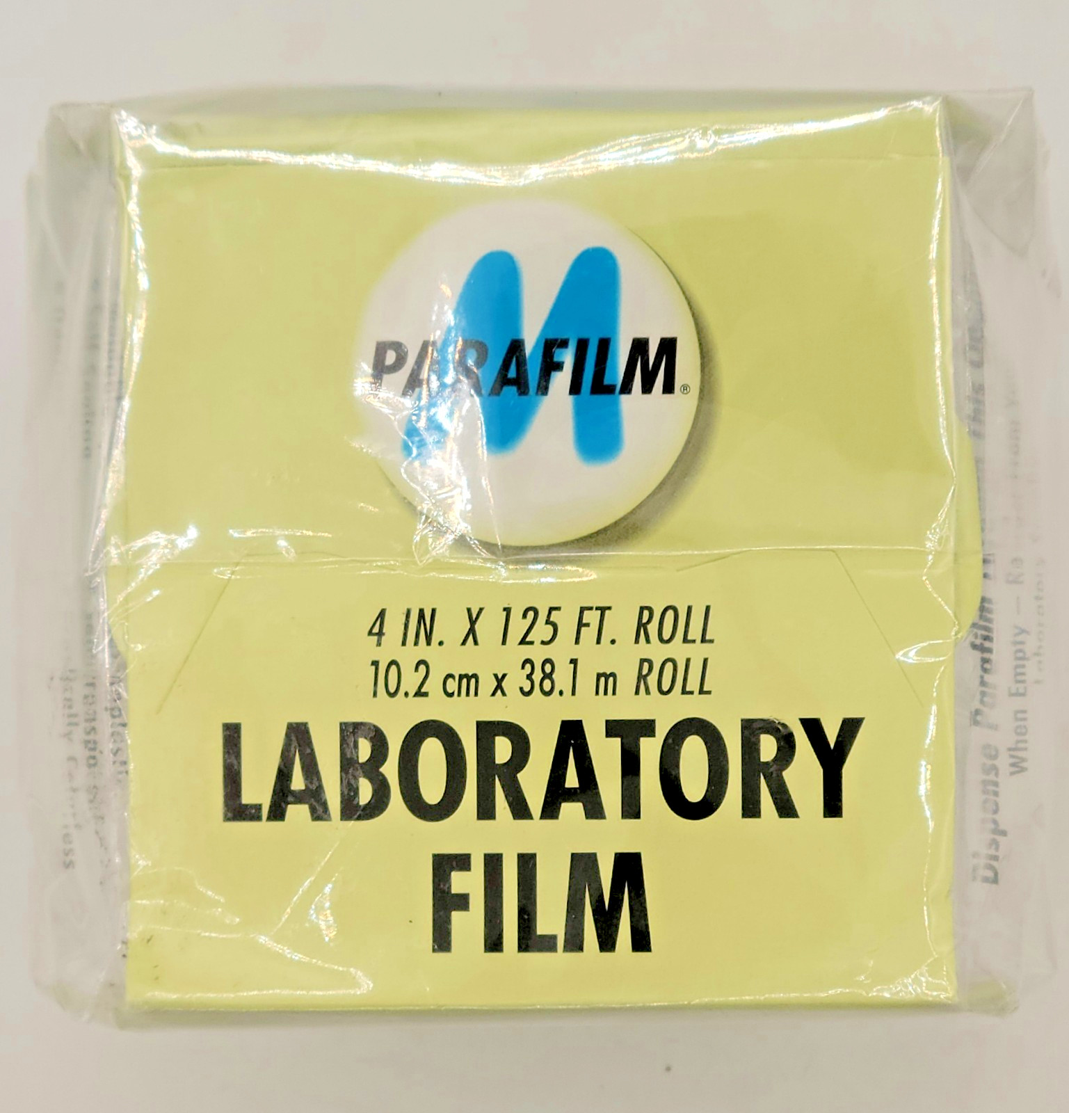 Amcor Parafilm Laboratory Film PM-996 – 4″x125′ – 4 in x 125 feet NEW ⚡FREE SHIP