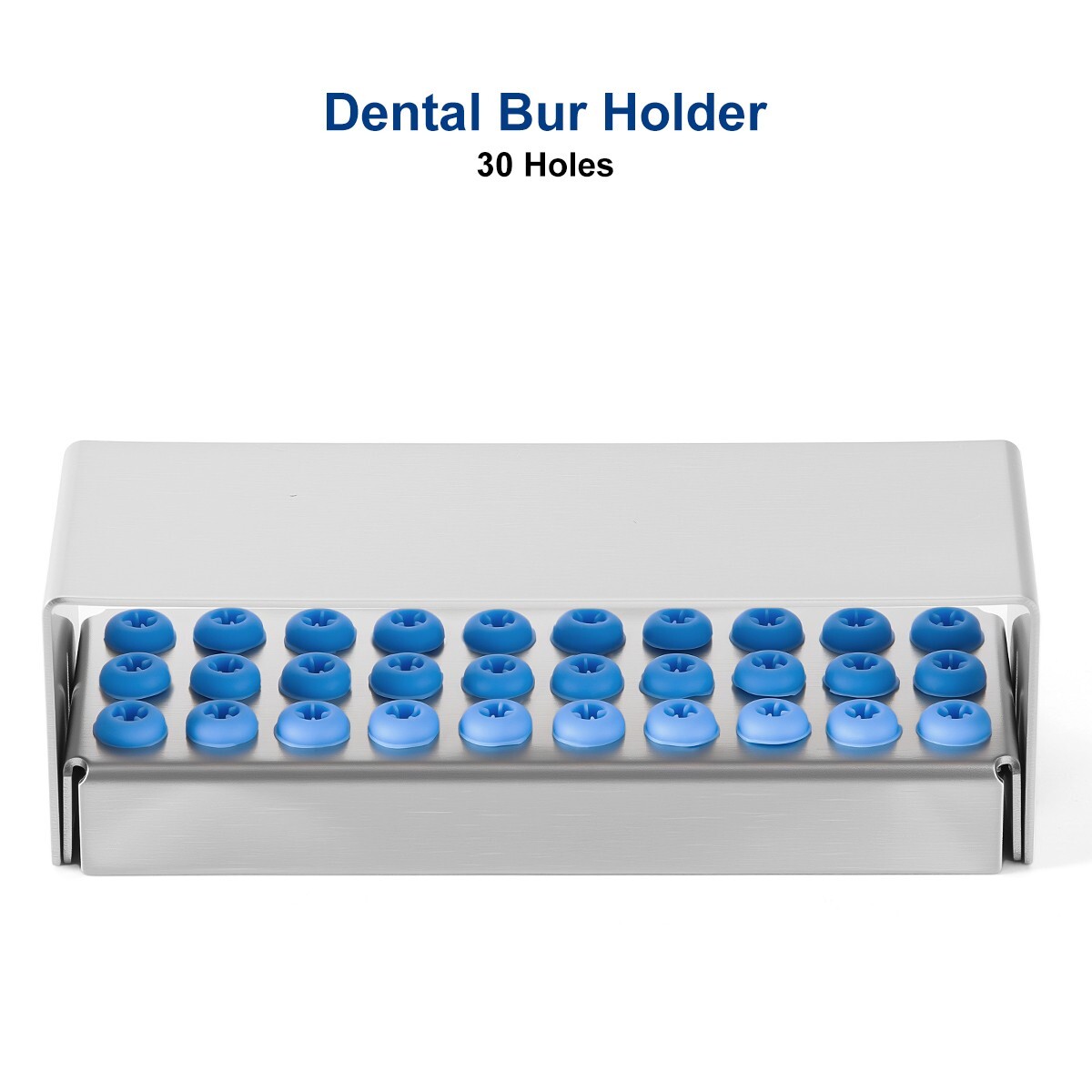 AZDENT Dental Diamond Polishing Burs FG Burs / 8/30 Holes Burs Holder Sterilizer