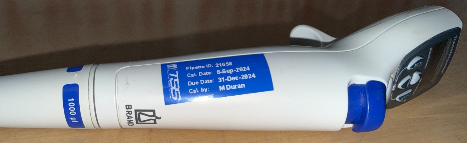 BrandTech Transferpette Electronic 50-1000 ul 20H440866 DE-M 20