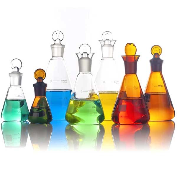 10ml-1000ml Erlenmeyer Iodimetric Flask with stopper Chemistry Lab Glassware