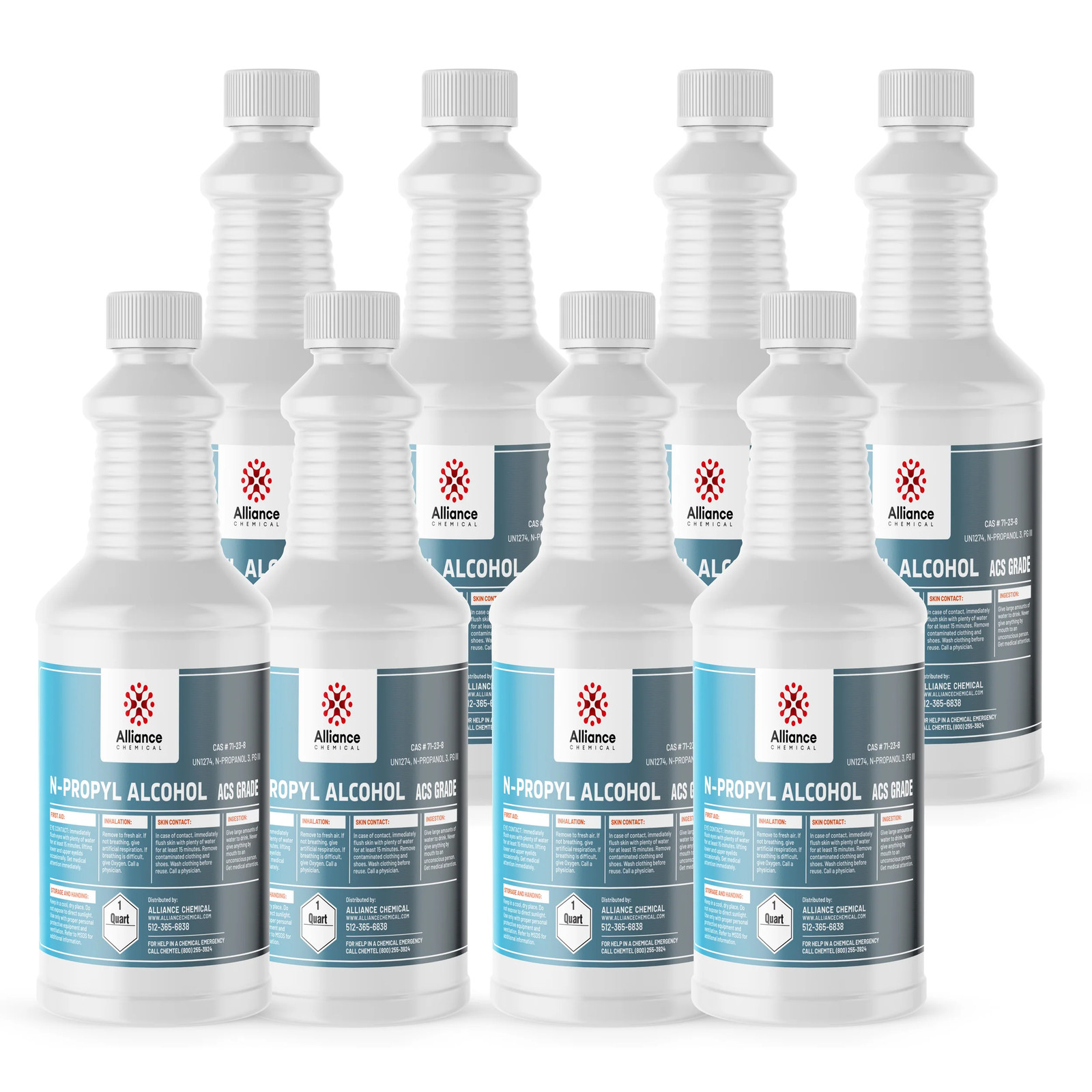 n-Propyl Alcohol ACS Grade – 8 Quarts