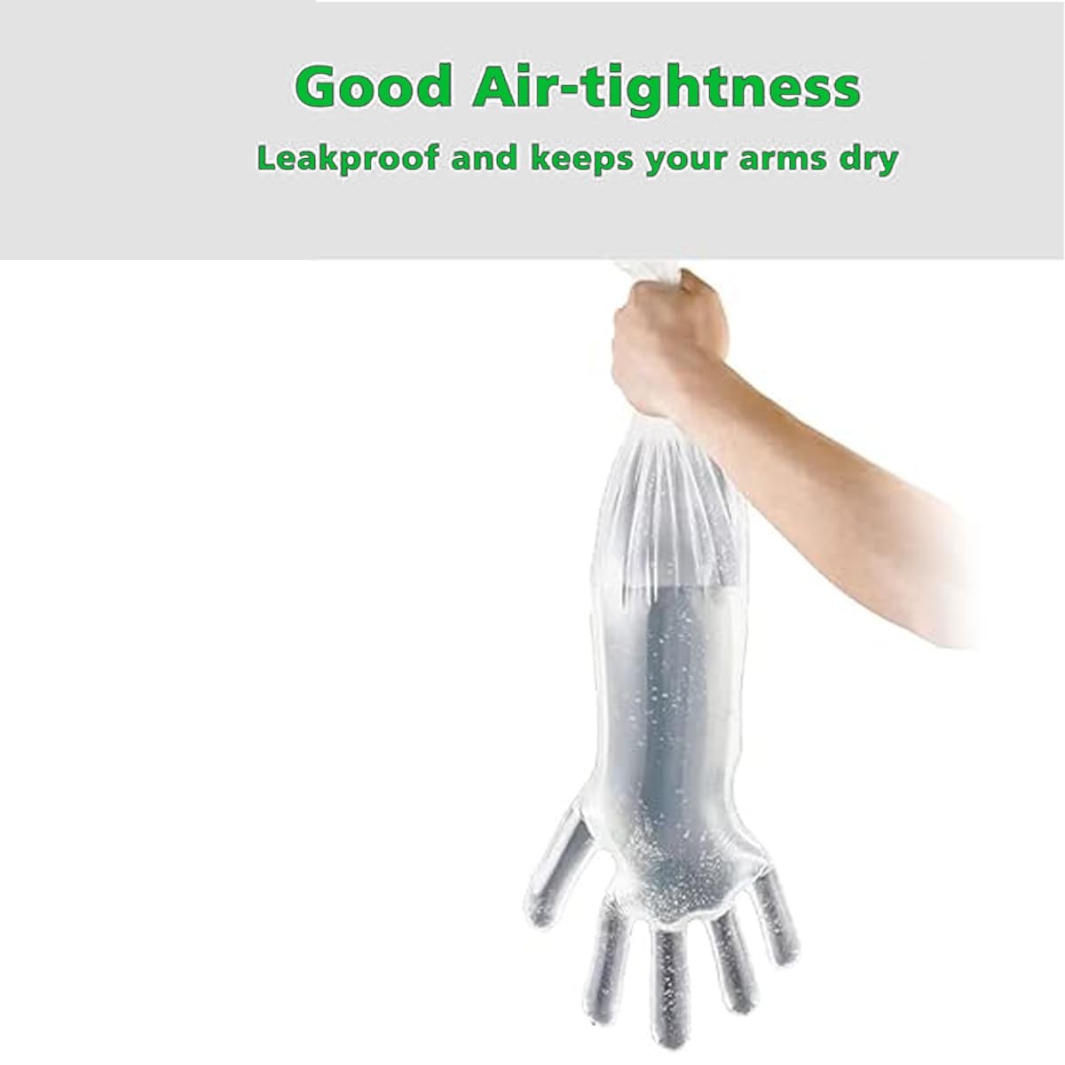 50pcs Disposable Long Plastic Full Arm Vet Gloves for Field Dressing & Veteri…
