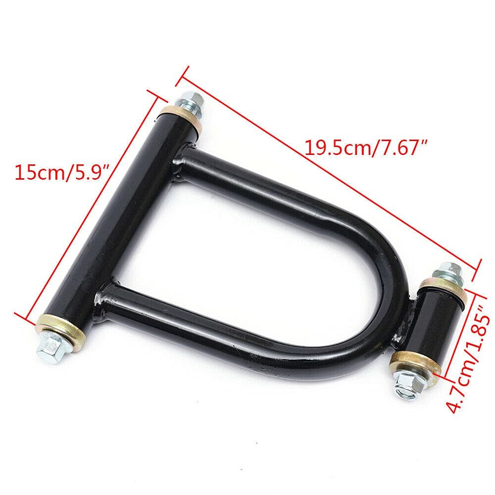 220mm Upper Lower Swingarm Suspension Shock Assembly for ATV Quad Go Kart Buggy