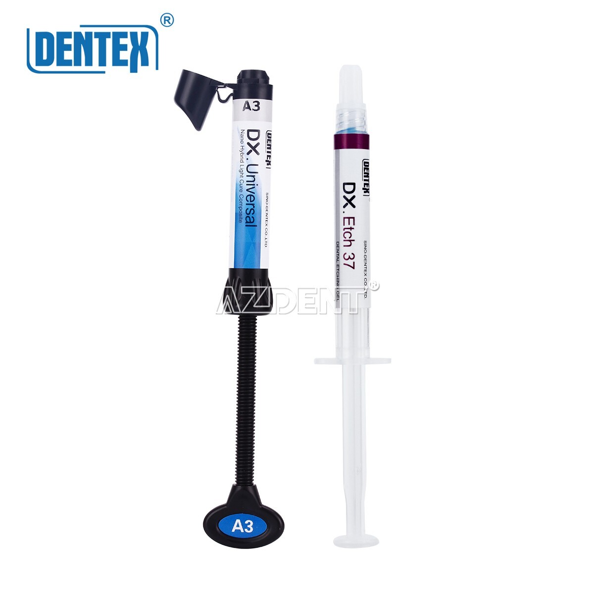 Dental Universal Light Cure Composite Resin Kit Etching Gel A1 A2 A3 A3.5 B1