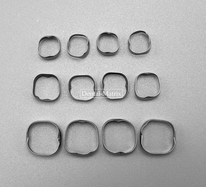 Dental Orthodontic 1st Plain Molar Bands #29-44 Buccal Tubes Cleats Roth 022 018