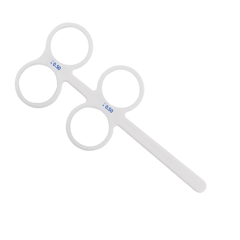 High Quality 4 Lens Plastic Optical Flip Up Ophthalmic Holder Eye Trainer Closer