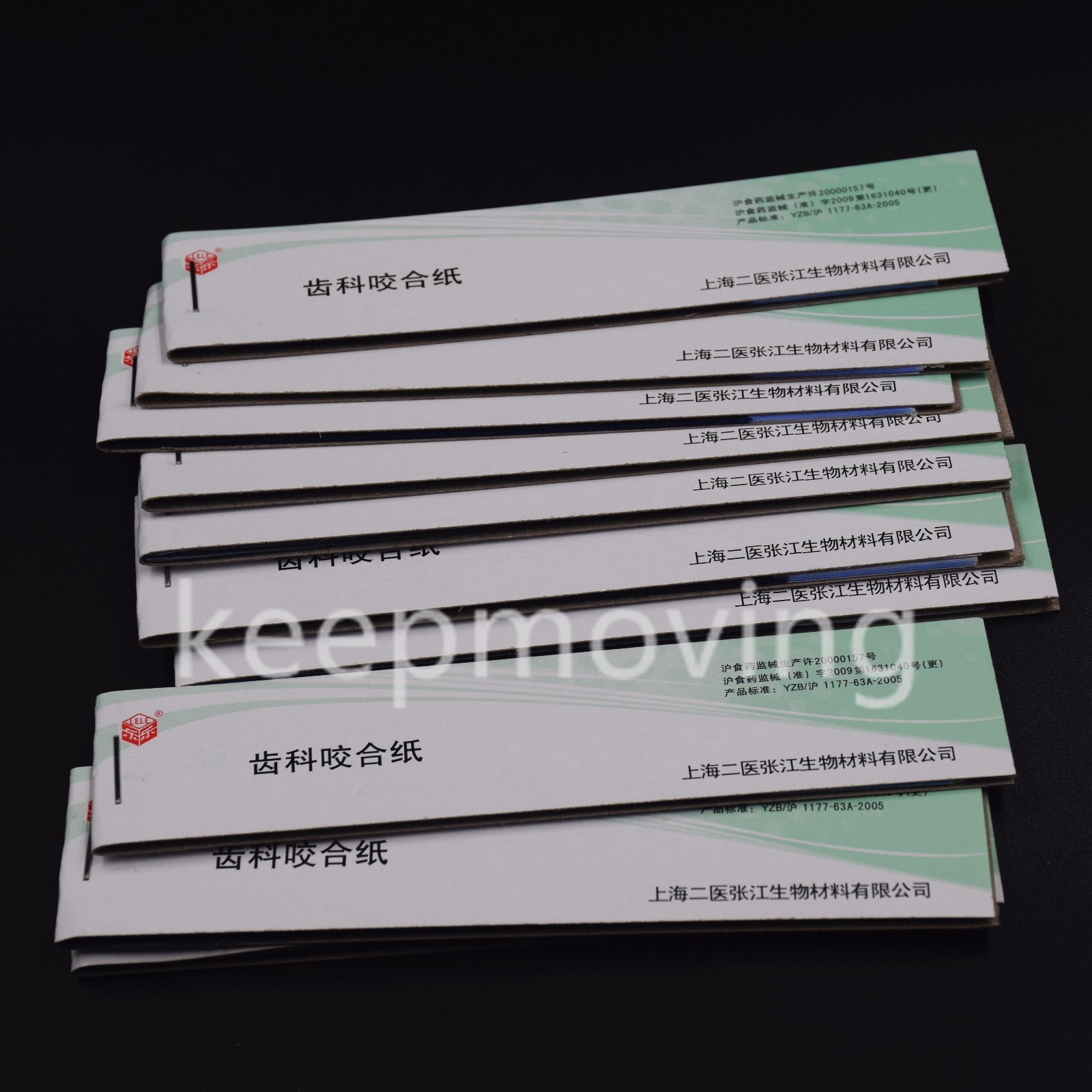 20 Books Practical Articulating Paper Soft Thin Strips Accurate 200 Sheets Blue
