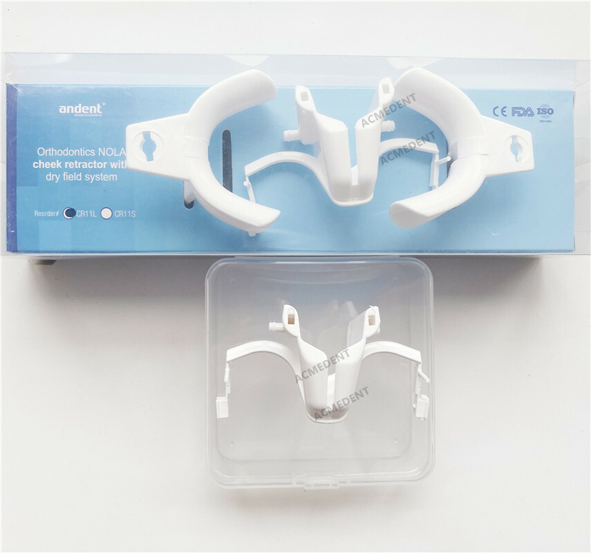 Dental Dry Field Nola Orthodontic Cheek Retractors Tongue Guard Saliva Adult Siz