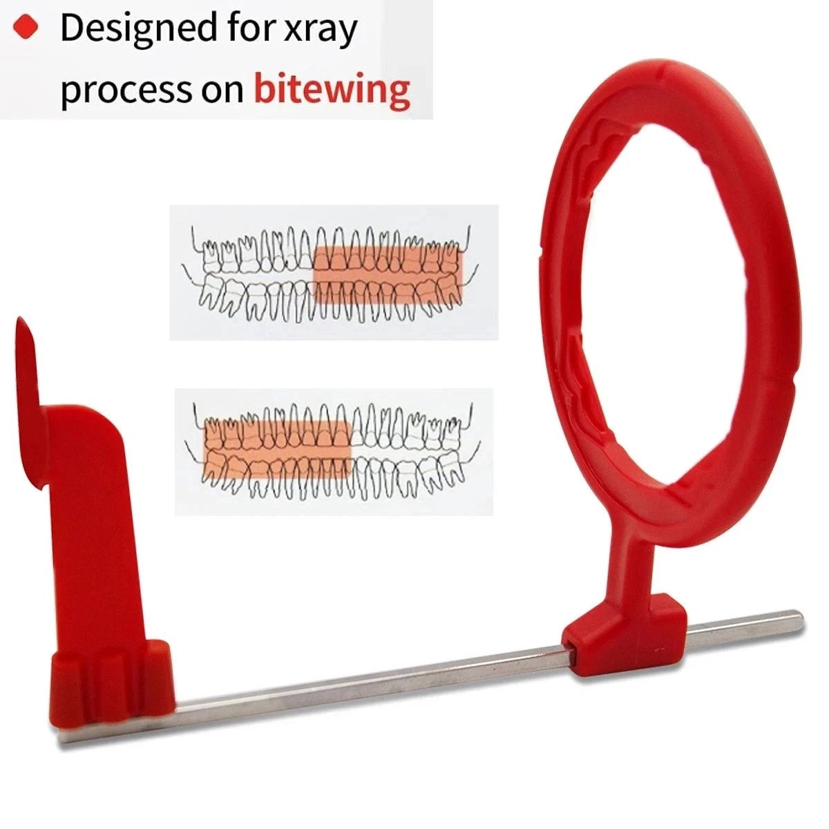 Dental Sensor Holder self-adhesive Dental X-Ray Positioning Bitewing,Pack of 100
