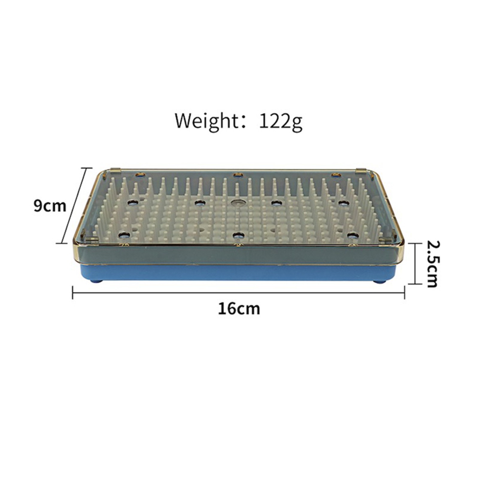 Single Layer Dental Sterilization Tray Case Silicone Disinfection Box Small Size