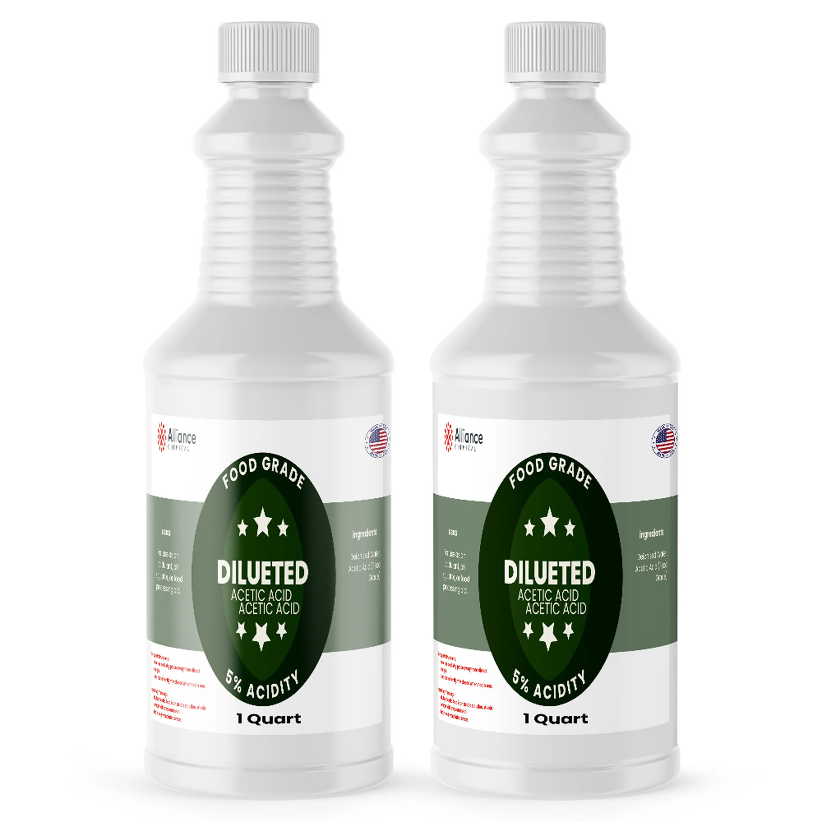 5% Diluted Acetic Acid Food Grade – 2 Quarts