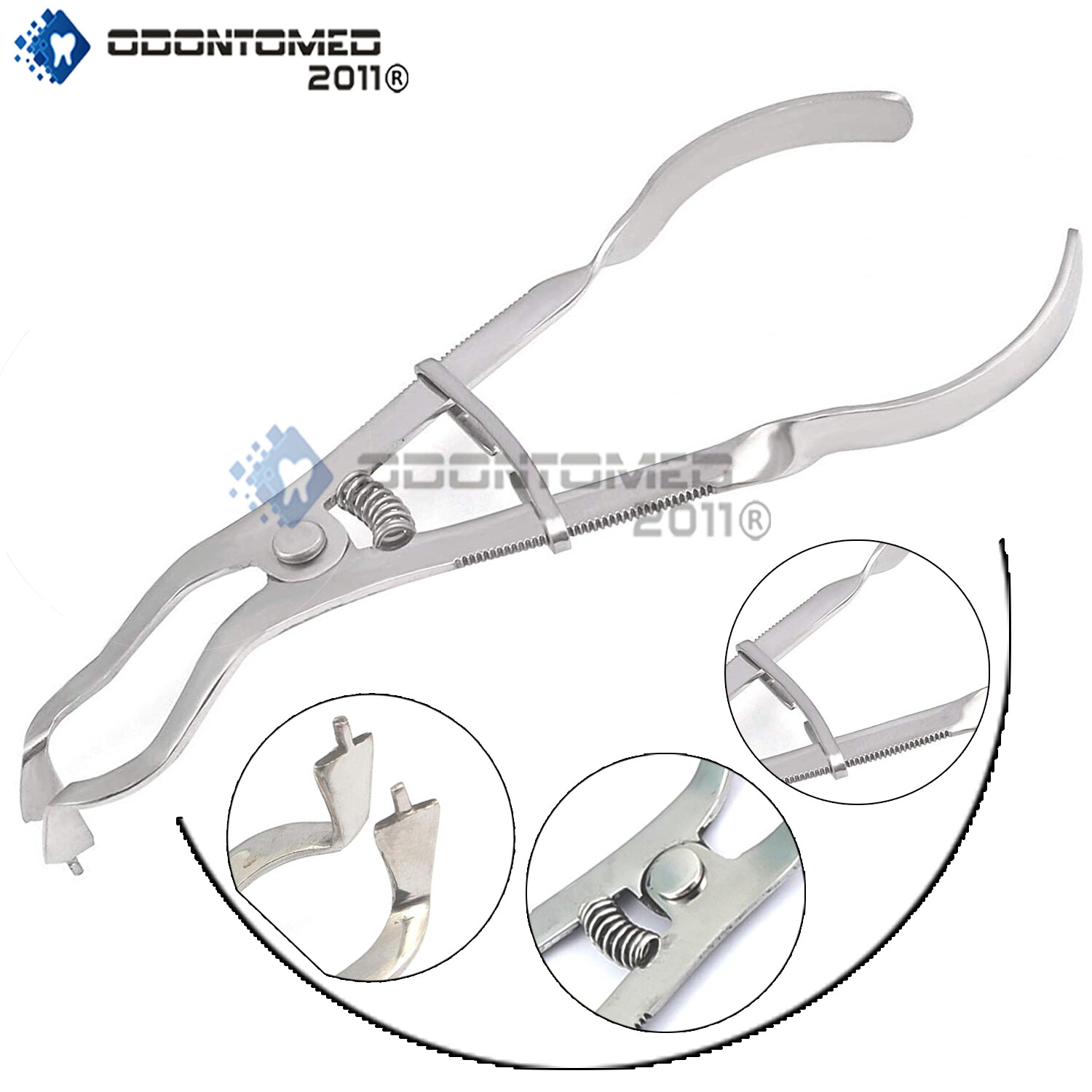ODM Rubber Dam Plier-Forceps: Ivory Form Clamp Forceps Light Weight Restorative