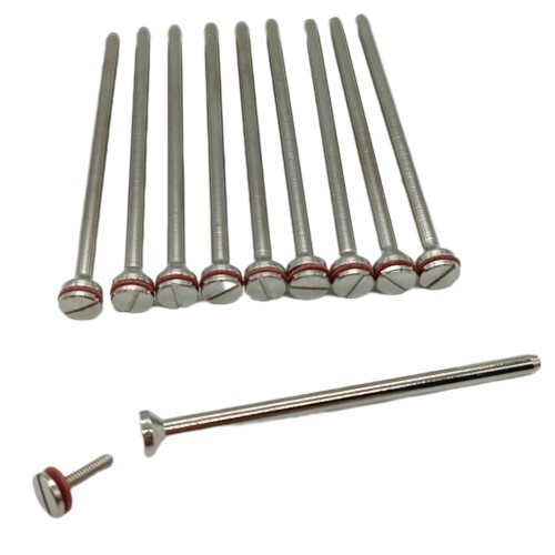20Pcs Dental Lab Polishing Shank Mandrel Burs 2.35mm Rotary Tool Stainless Steel