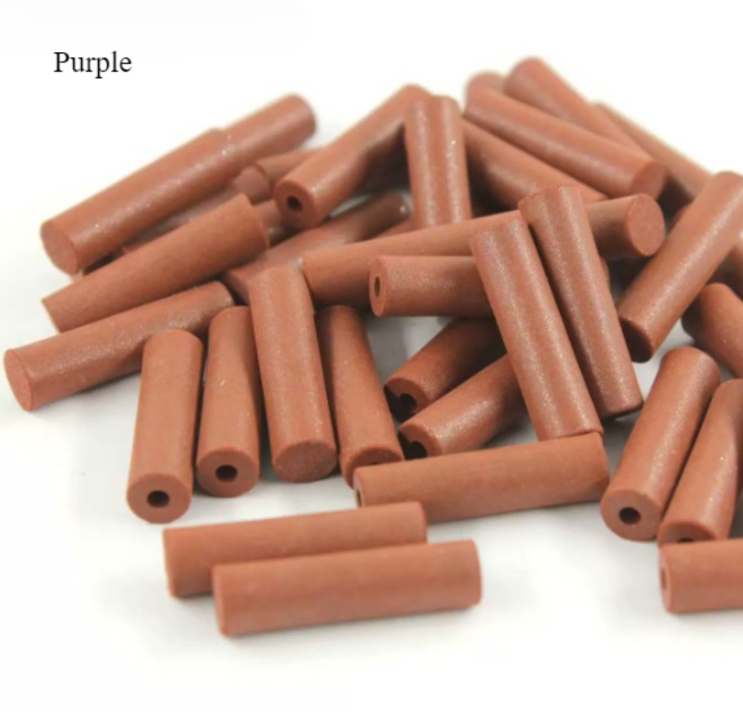 100Pcs Dental Lab Materials Rubber Polishing Granule For Dental Jewelry Rotary