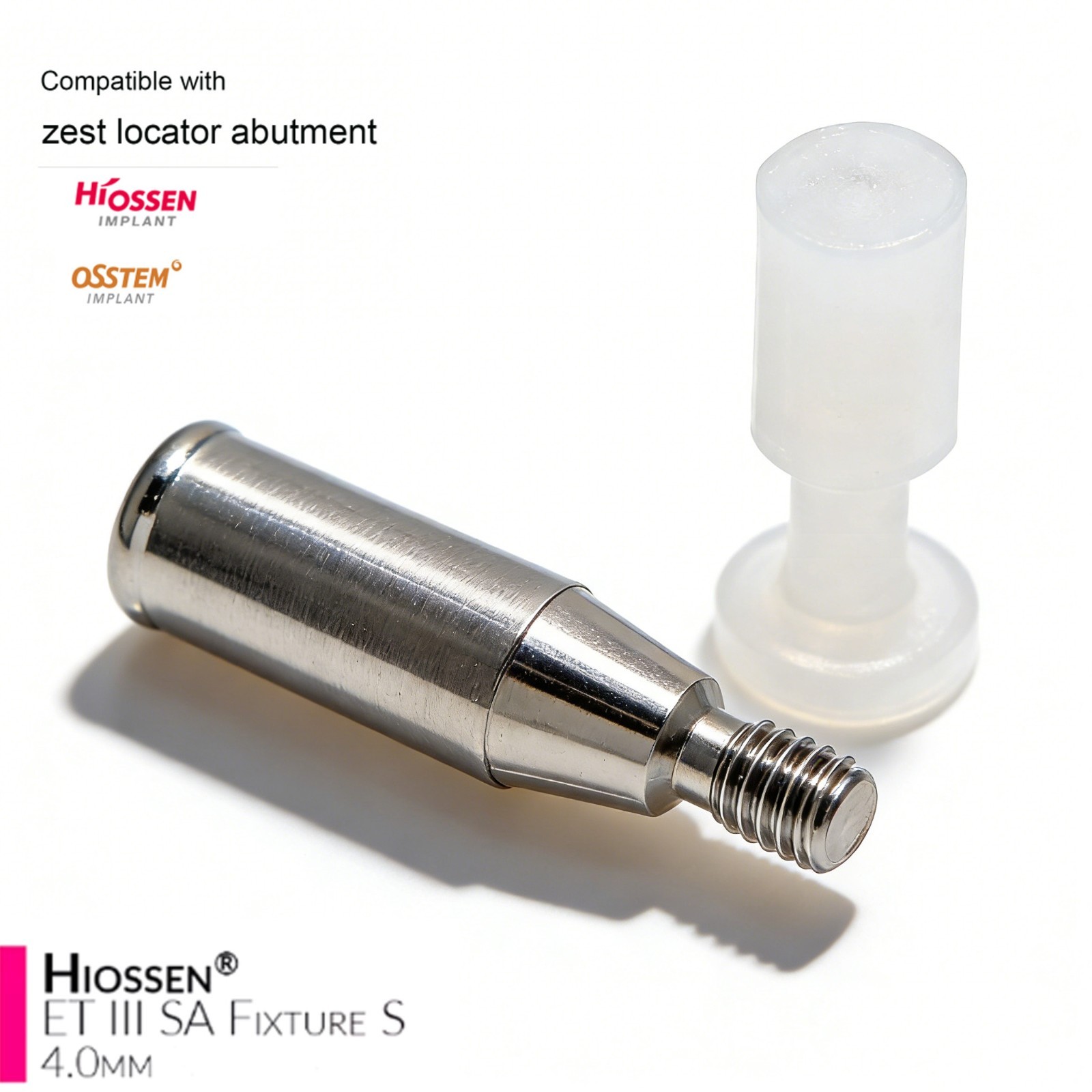 US Dental Ti Implant Abutment Hiossen Regular Fits OSS Zest Locator Overdenture