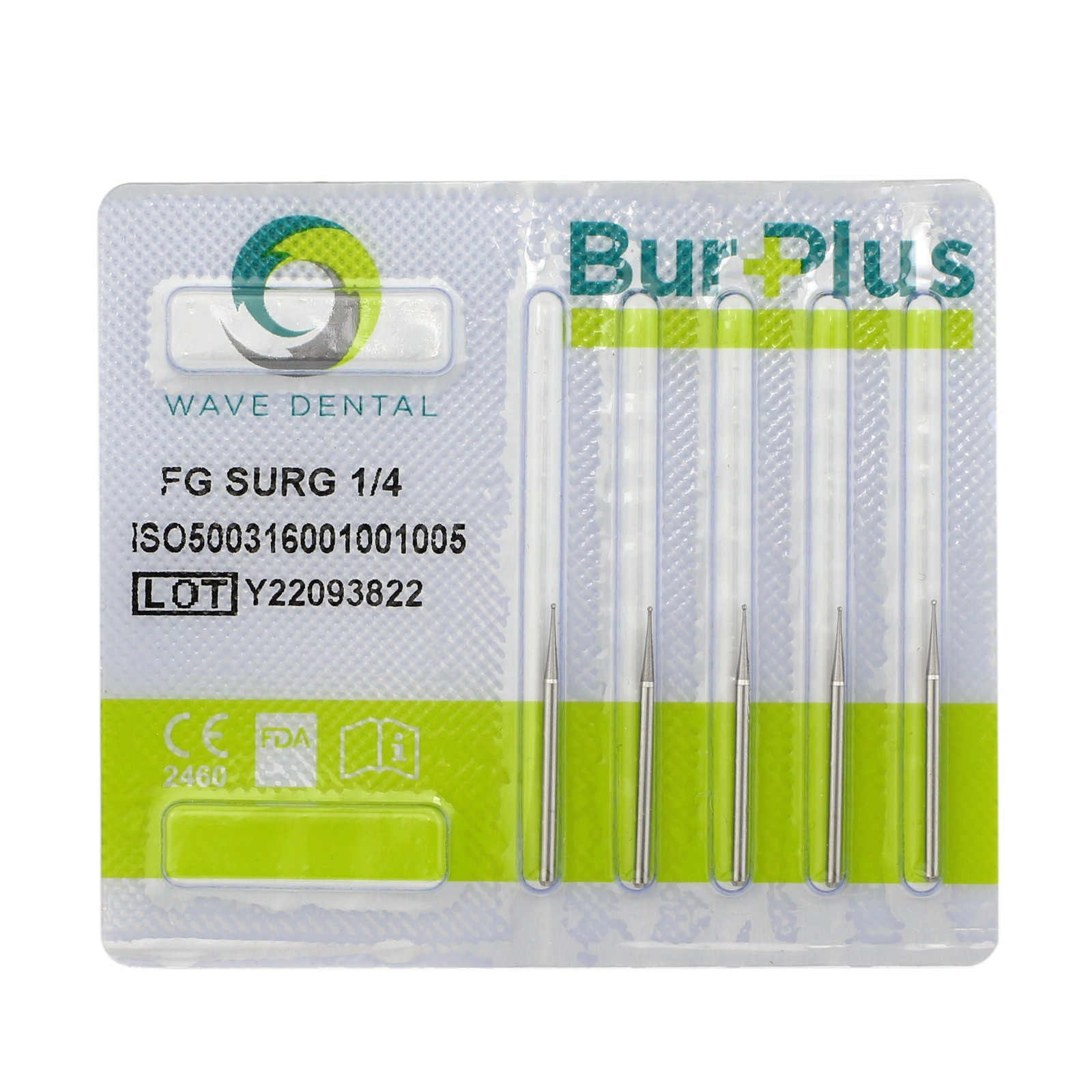 Wave Dental Surgical Round Carbide Burs FGOS 1/4 12 1 – 8 Friction Grip SL 25mm