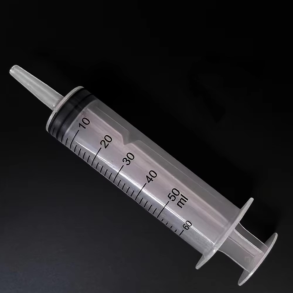 Syringe Hydroponics Nutrient Measuring Syringe Reusable Big 60-350ML