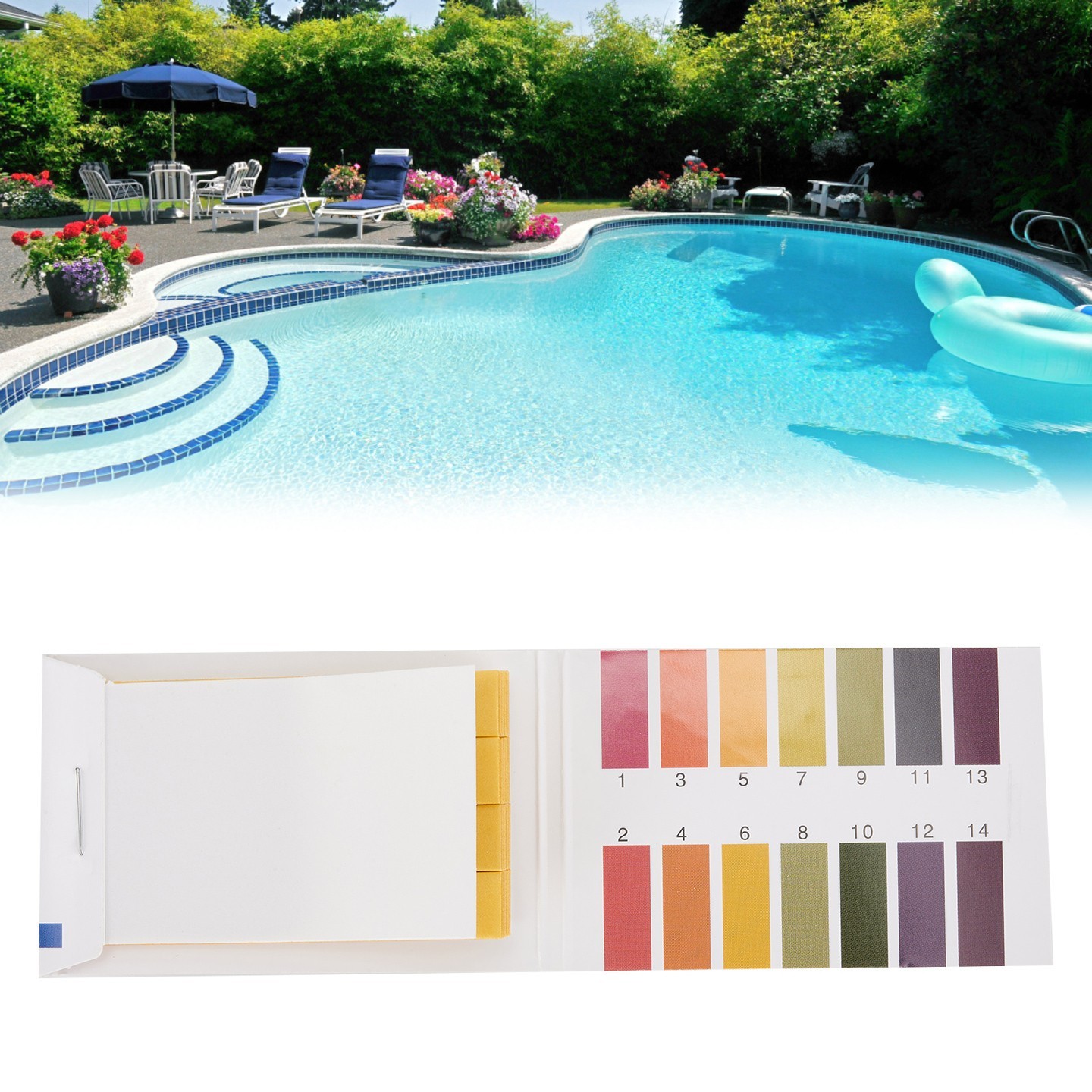 pH Testing Strips 1-14 Range Litmus Paper for Acid Alkaline Solution Check