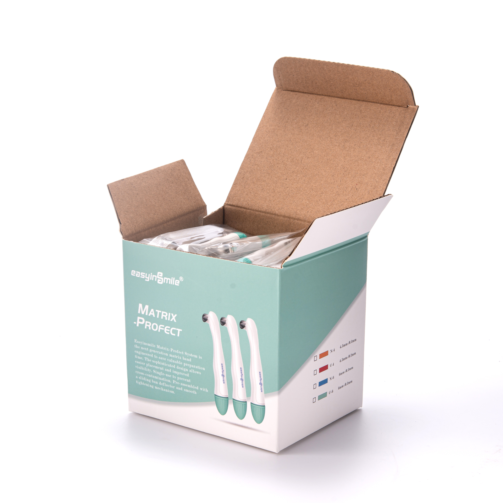 Easyinsmile Dental Matrix with Retainr Holder Adjust Matrix Band Pre Formed