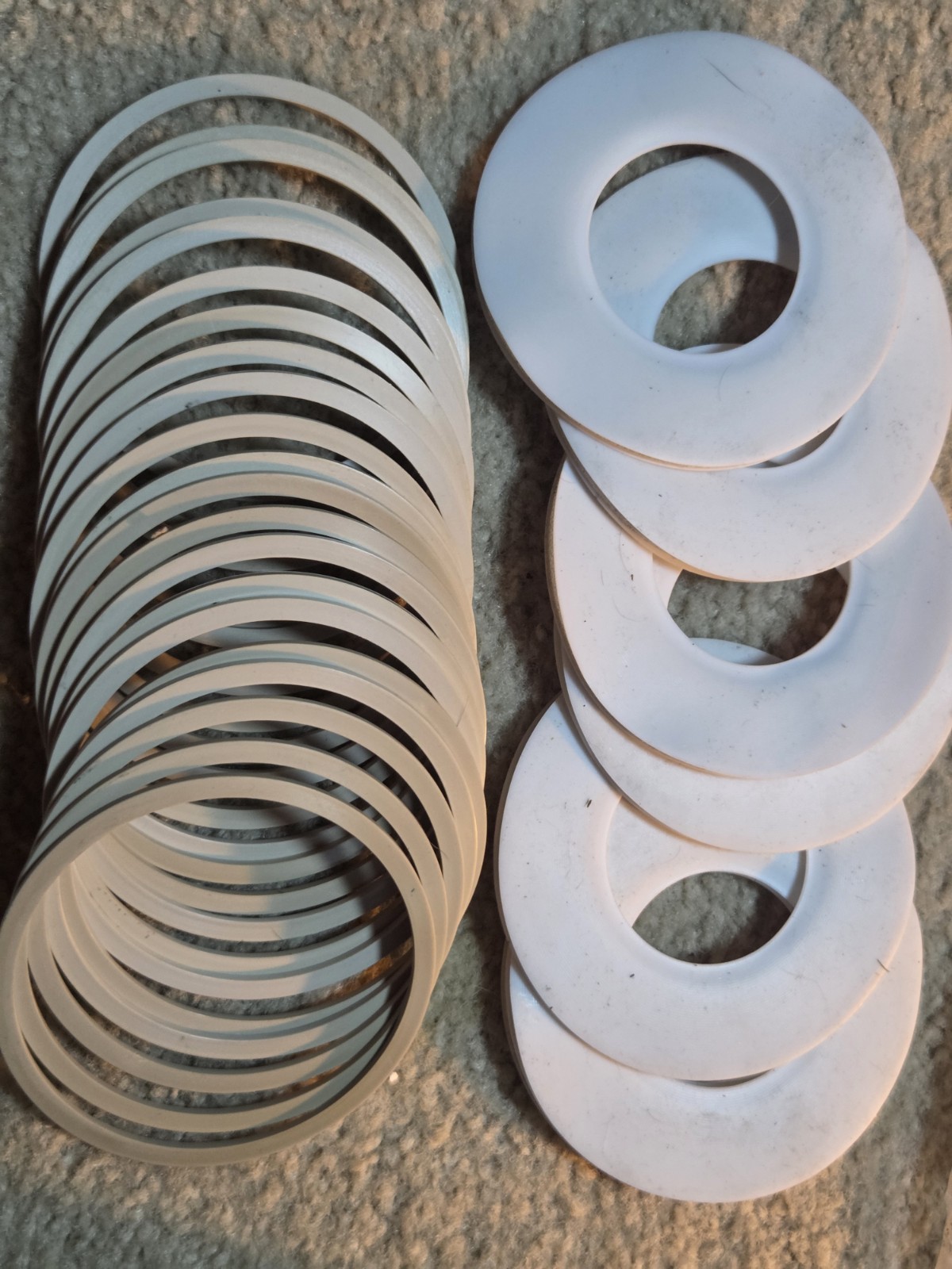 PTFE gaskets, also known as Teflon And Shims
