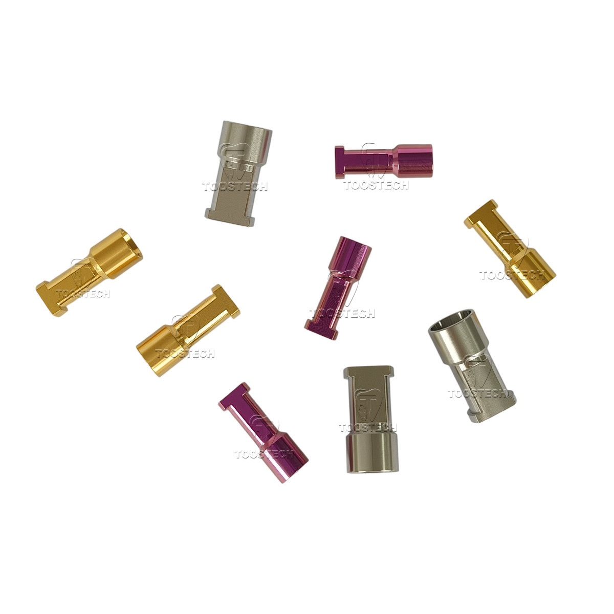 20pcs Dental Lab Analog Replica Internal Hex fits Nobel Biocare Active NP/RP/WP