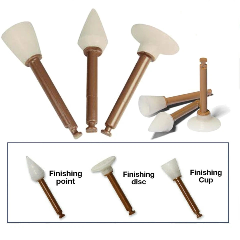 Dental Composite Polishing Cups Points Discs Pre-Polishing Finisher Fit ENHANCE