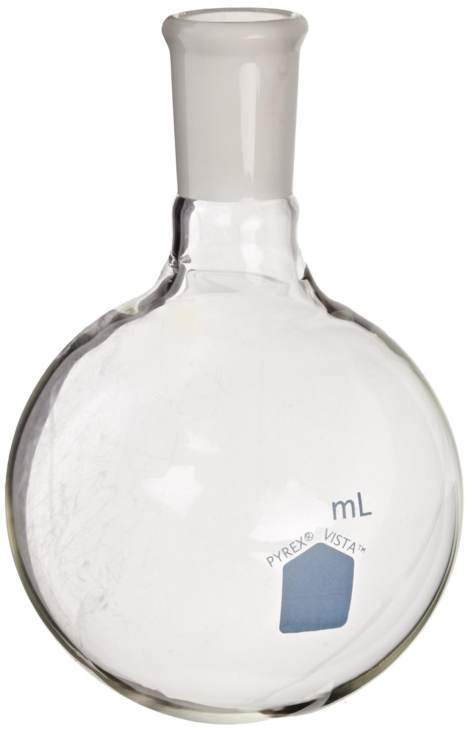 Variations PYREX Vista Short Neck Boiling Flask, Round Bottom, 24/40 STJ