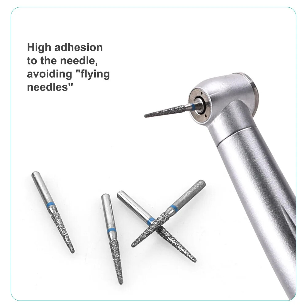 10-100pcs Dental Super Coarse Diamond Burs FG 1.6mm Bur for High Speed Handpiece