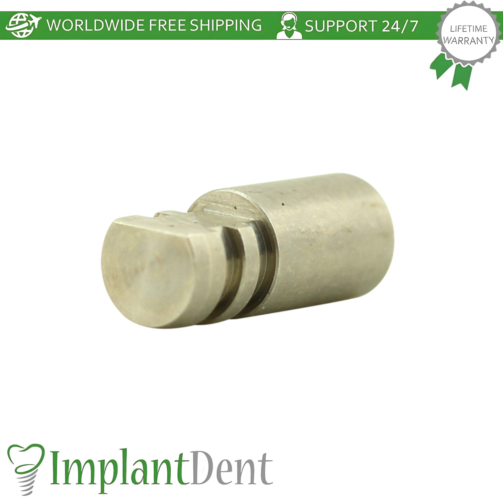X5 Ø5.0mm Patform Dental Fixture Analog 3i Osseotite Compatible Replica Yellow