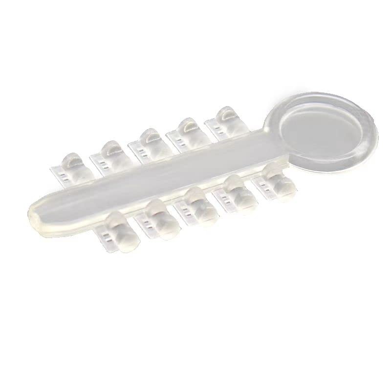 200pcs Orthodontic Rotation Wedges Elastic Rubber Bands Ligature Rotary Clear