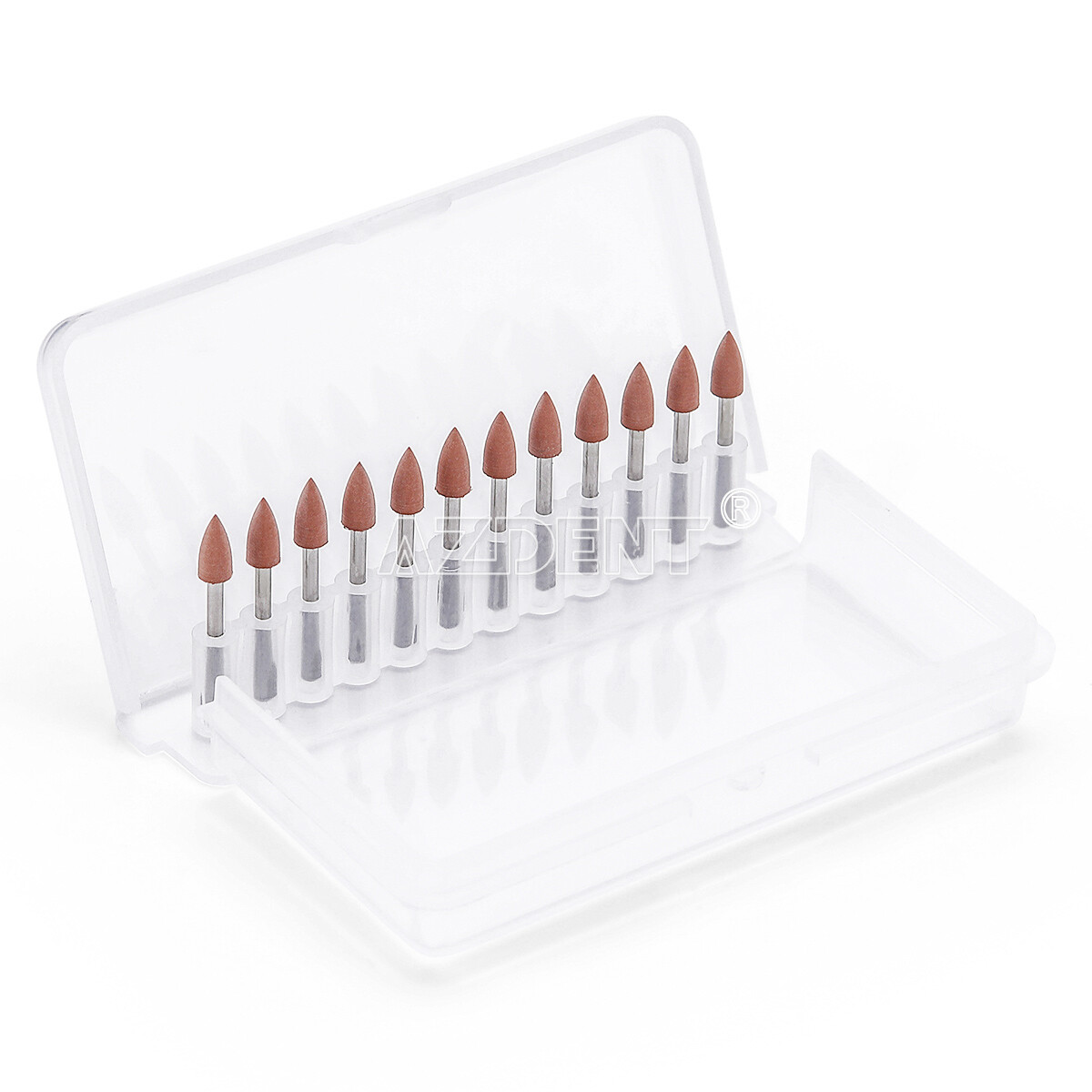 5 Packs Dental Brownie Mini Points Polishers Burs FG 0413 FG 1.6mm High Speed