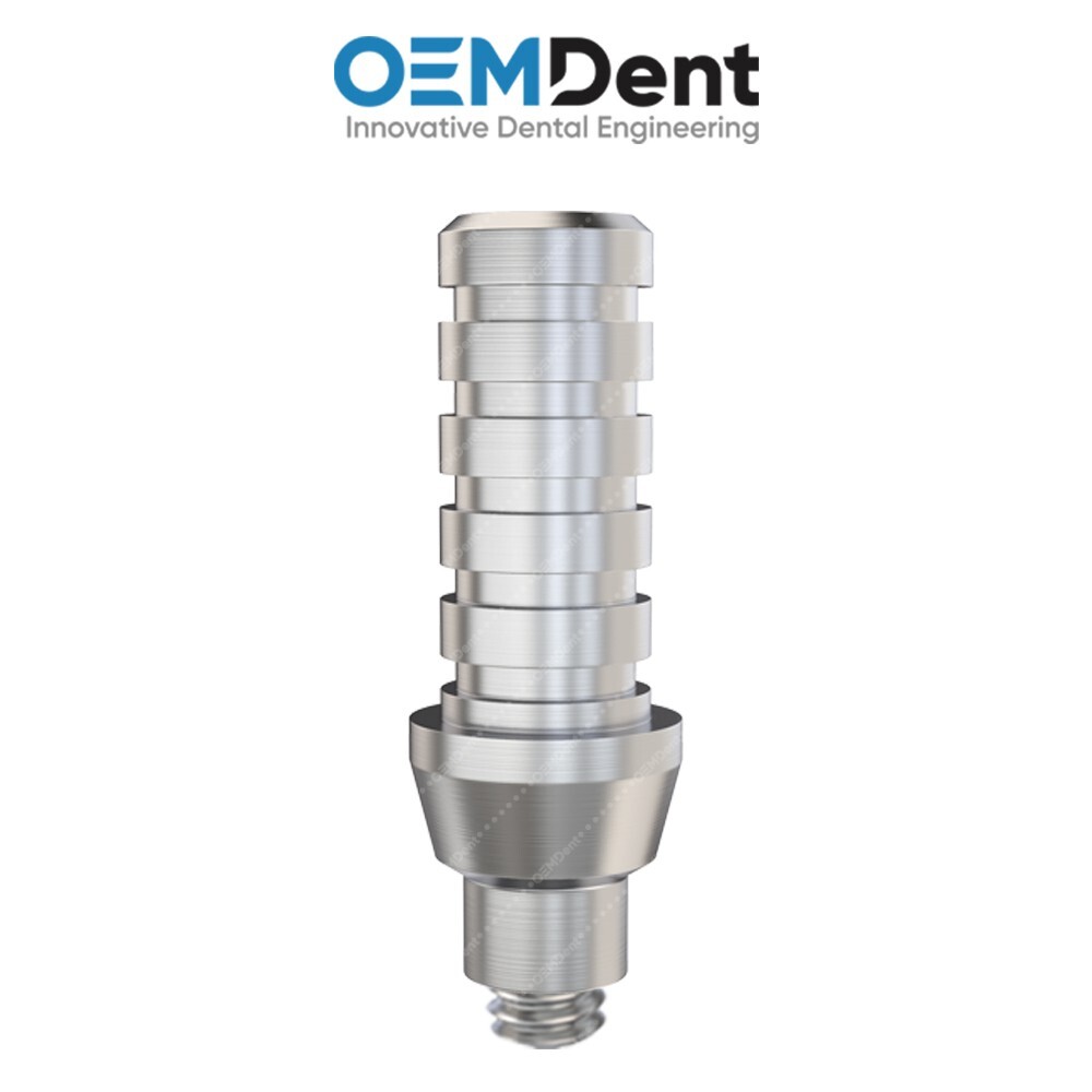 Rotational Titanium Temporary Abutment – AB Dent® Hexagon Compatible
