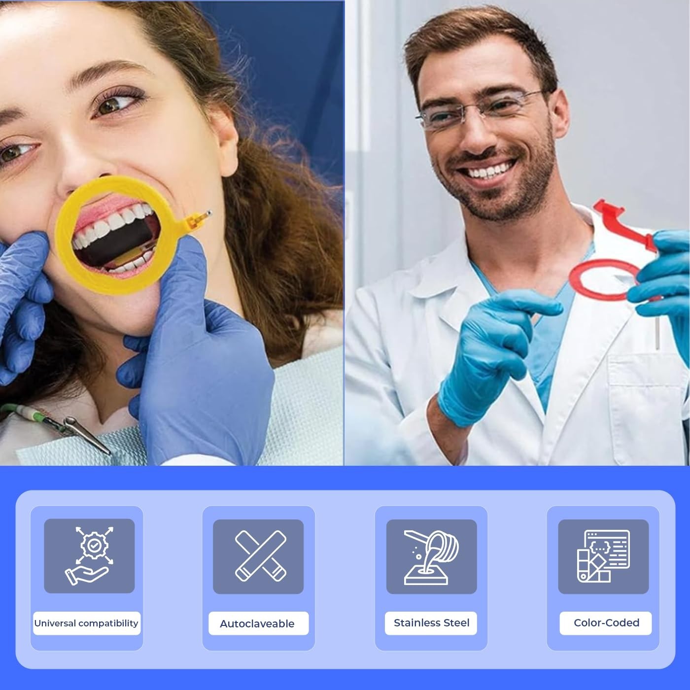 DDM Dental X-Ray Universal Positioning Arm XCP or BAI Compatible Color Coded