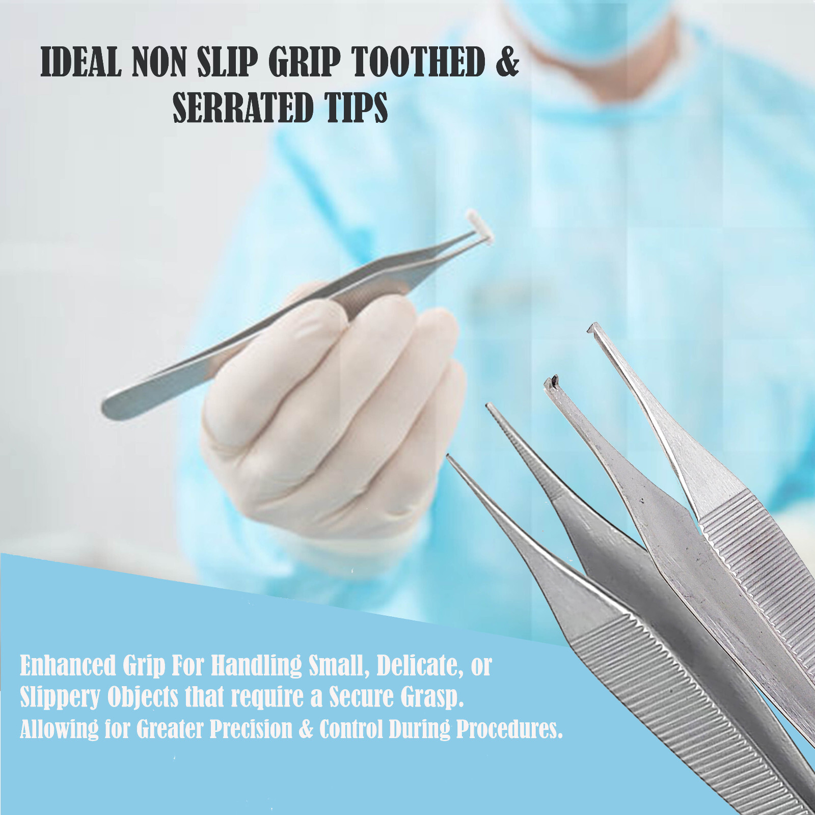 17 PC SUTURE LACERATION MEDICAL STUDENT SURGICAL VET INSTRUMENT KIT+10 BLADES#10