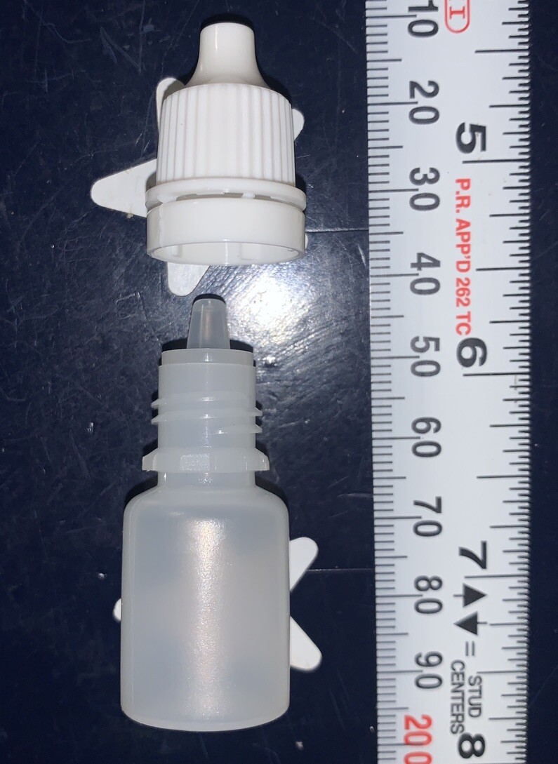 5pcs 5ml Empty Plastic Squeezable Dropper Bottles Oils Lubes Liquid Dropper LDPE