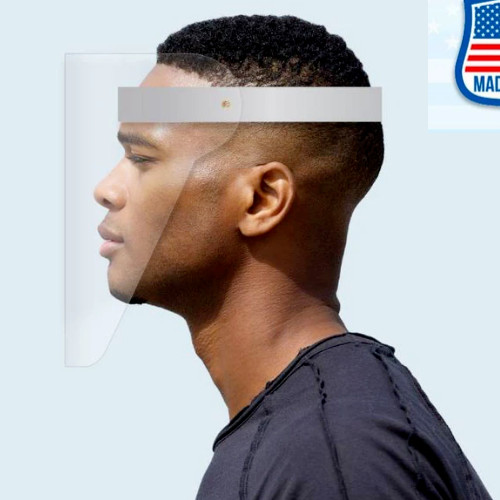Disposable Safety Face Shield Clear lot of 25 pcs. (NEW)