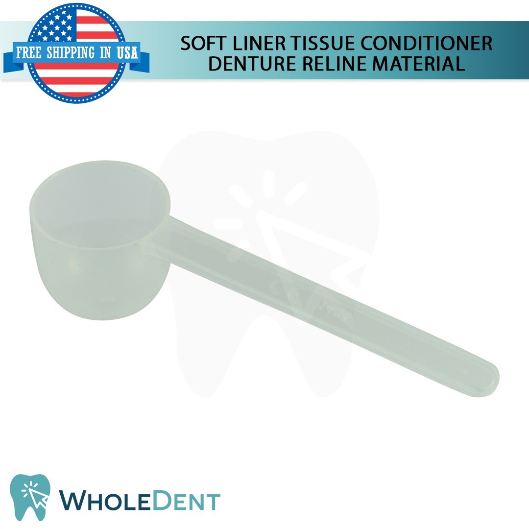 Self Curing Resin For Soft Liner Reline Home Use Kit DIY Denture Temporal Renew