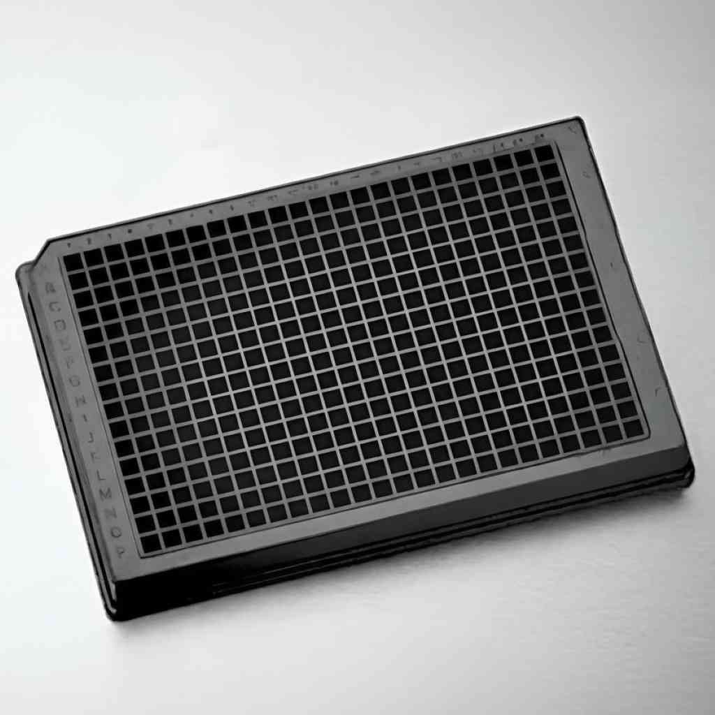 Thermo Scientific Microplate 384 Well Nunc ShallowWell Black – Case of 100