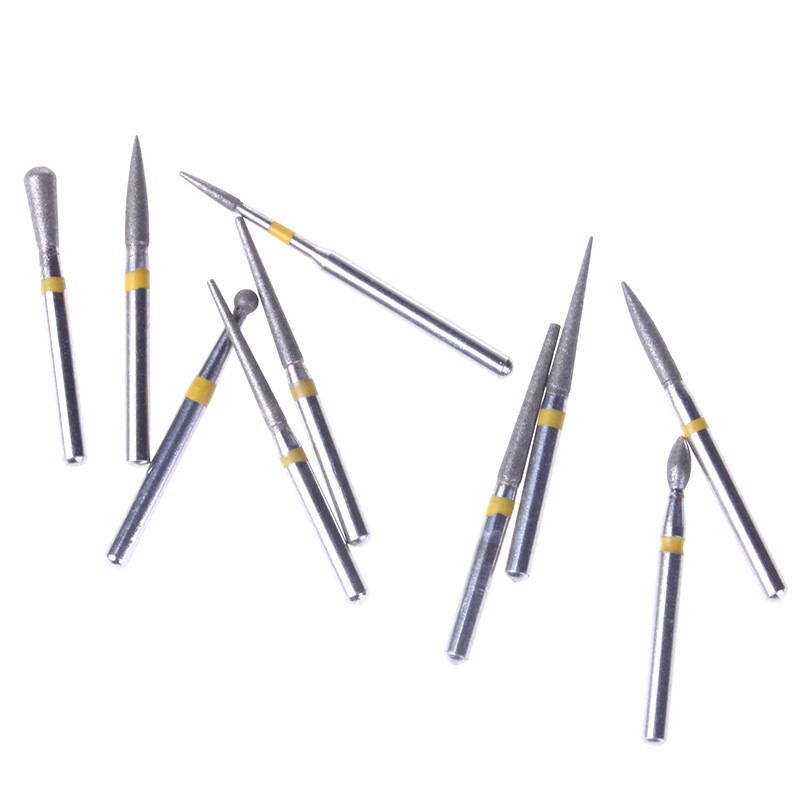 5 Kits Dental Diamond Burs FG-105 Ceramics/Composite Polishing Kit FG Bur