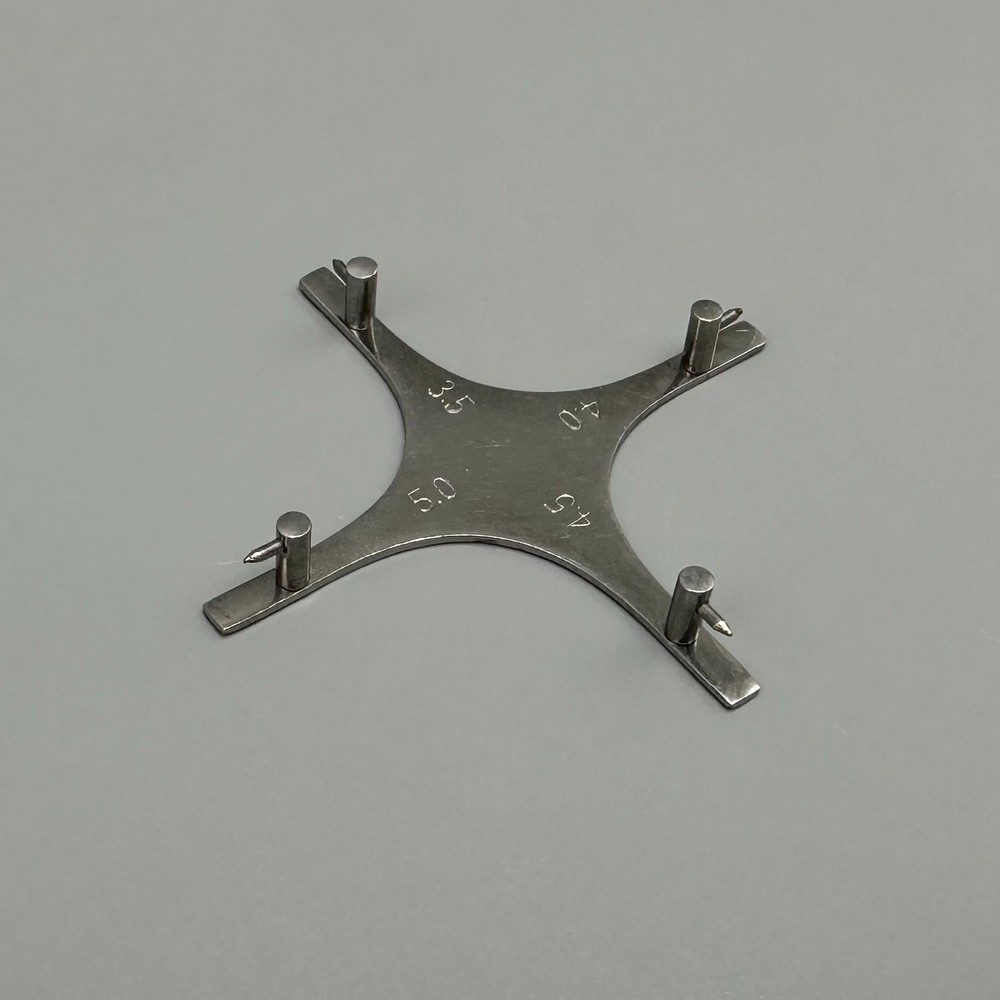 Dental Orthodontic Brackets Position Gauge Bracket Positioner Star Type 3sizes