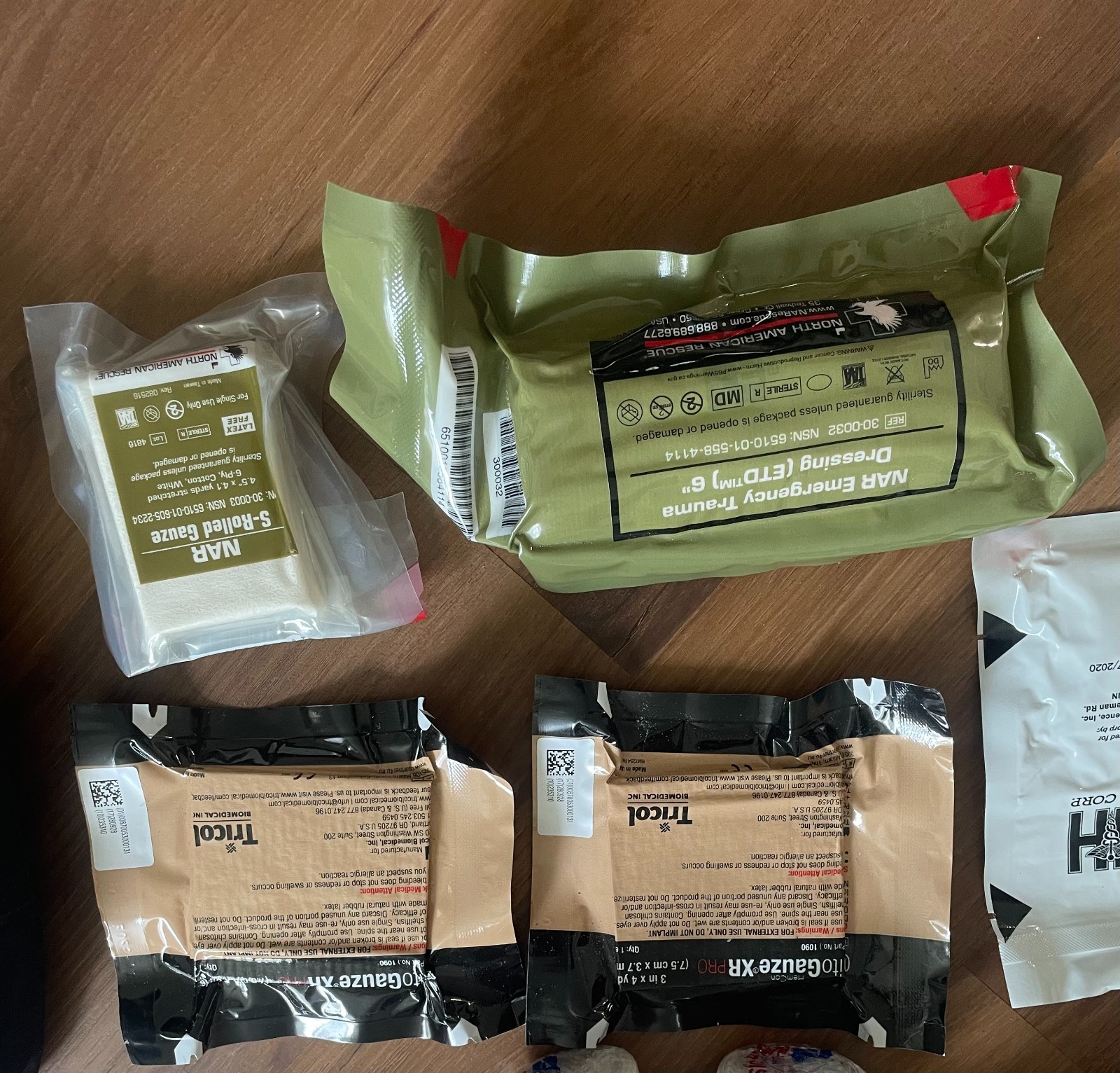 Mini Trauma Kit Med Bundle NAR SAM H&H Benchmade Leatherman Mystery Ranch