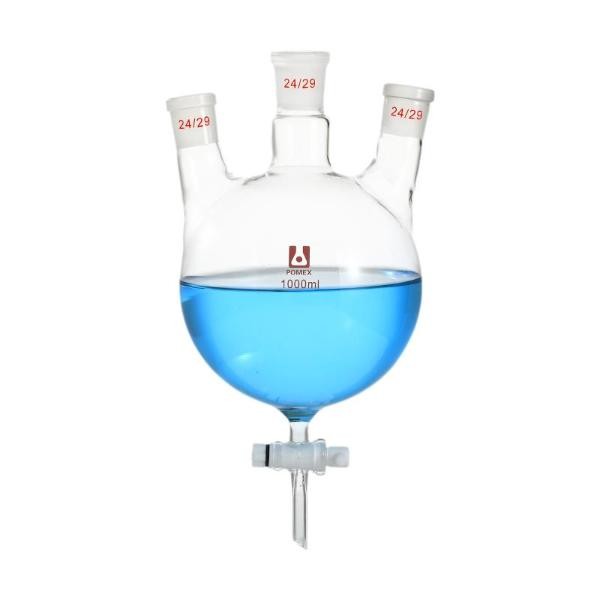 Versatile Spherical Separating Funnel 50ml-2000ml, Perfect for Separation