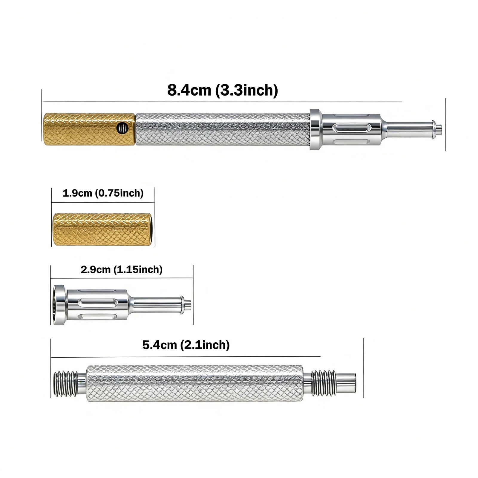 Zest Compatible Locator Core Tool Retention Cap System Insertion Extraction Tool